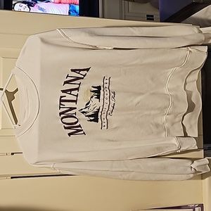 A&F embroidered sweatshirt